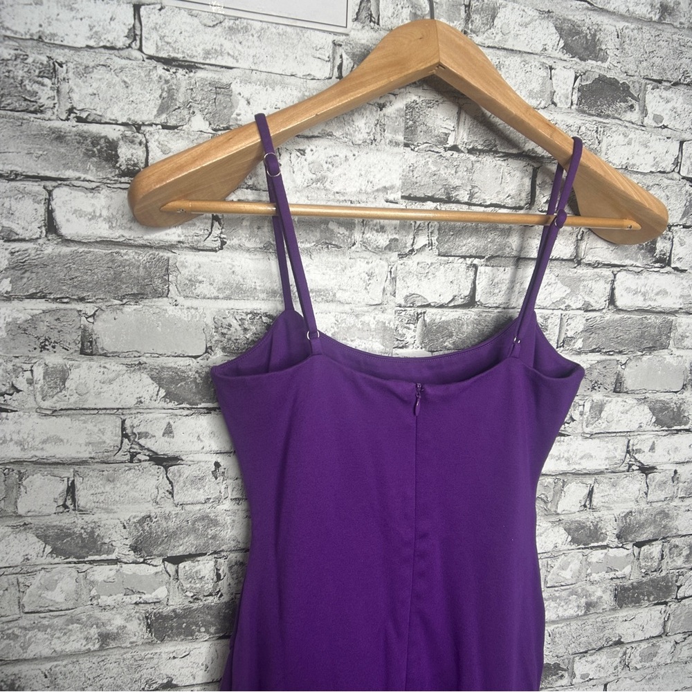 EUC Lovers + Friends AALIYAH Purple Midi Dress Size Small - Picture 6 of 12